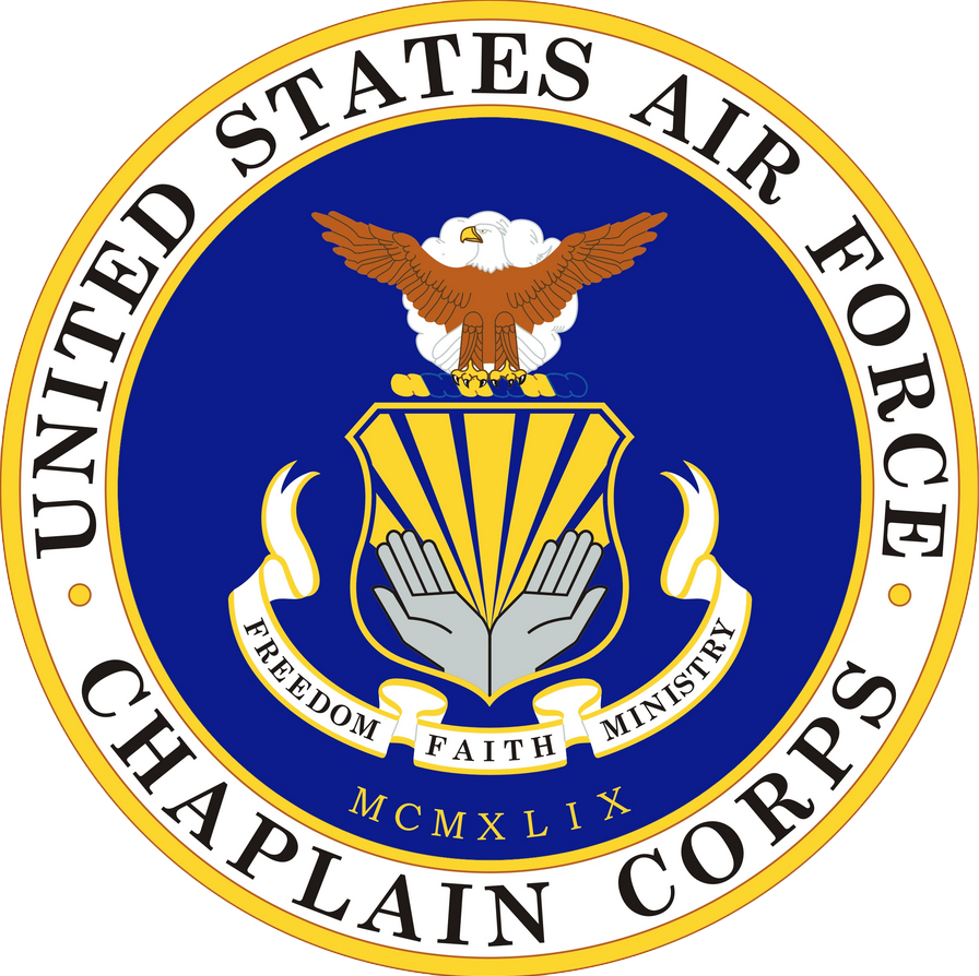 Png Free Download - Air Force Chaplain Corps Logo Clipart (896x894), Png Download