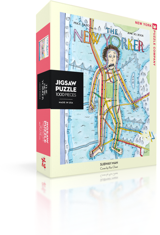 Subway Man Trains Jigsaw Puzzle Clipart (679x1000), Png Download