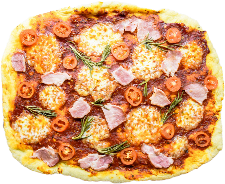 Pizza - California-style Pizza Clipart (866x650), Png Download