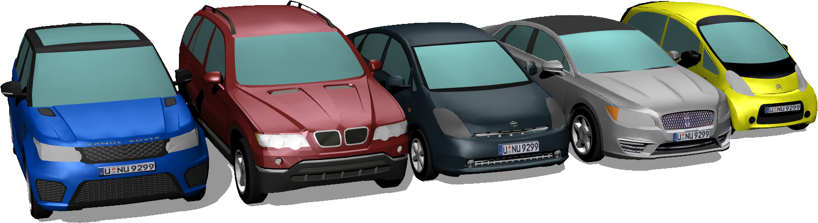 Cars - Bmw X5 (e53) Clipart (1626x453), Png Download