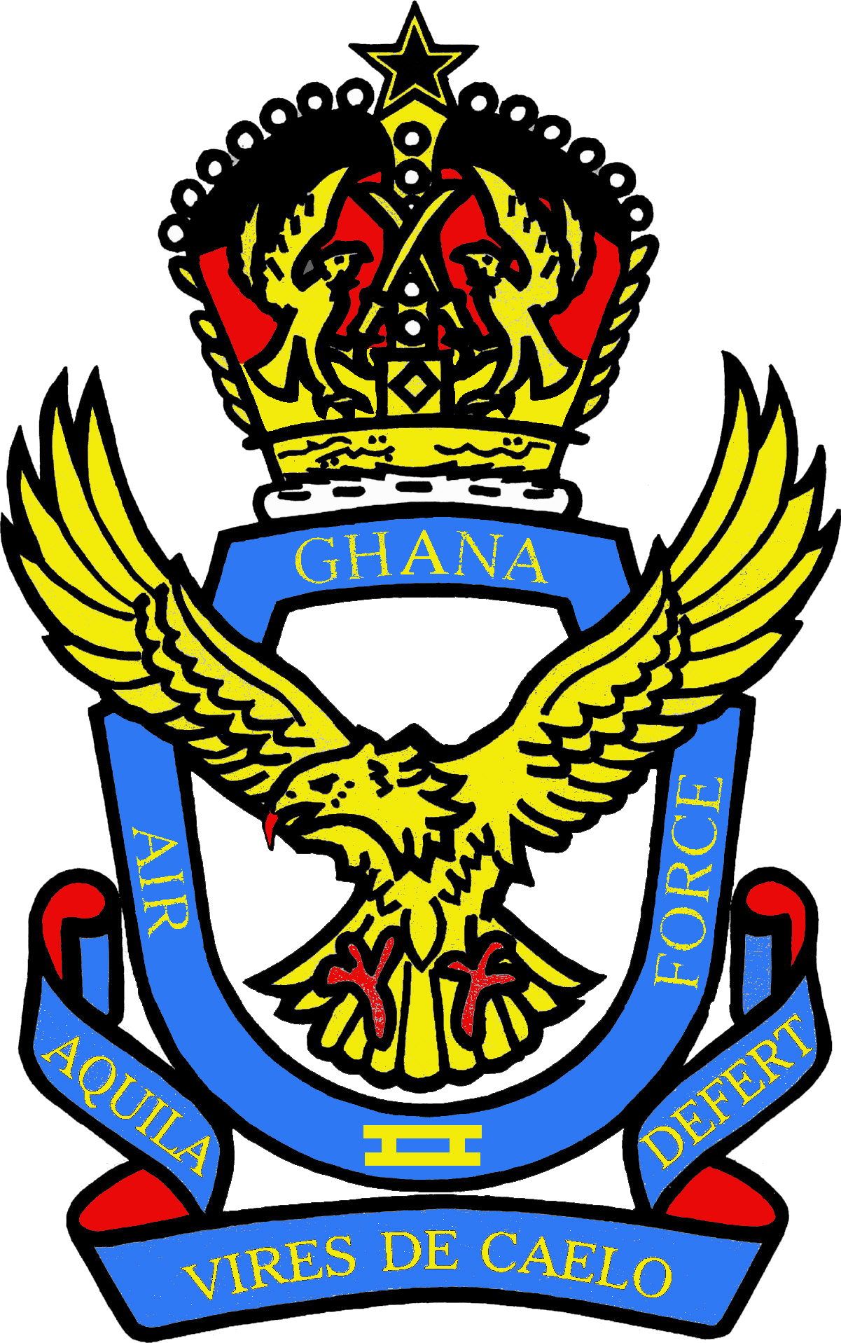 Transparent Logo Transparent - Jets Ghana Air Force Clipart (1201x1917), Png Download