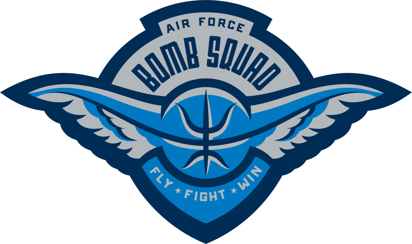 Vector Png Air - Bomb Squad 3d Logo Clipart (1431x847), Png Download