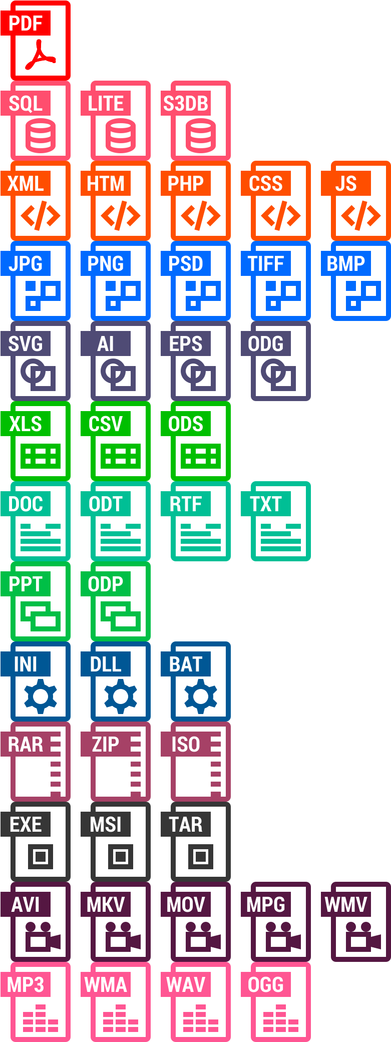 This Free Icons Png Design Of Windows 8-like Files Clipart (1100x2400), Png Download