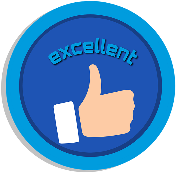 Like, Motivation, Word, Excellent, Blue, Icon, Clipart - Excellent Comments - Png Download (720x720), Png Download