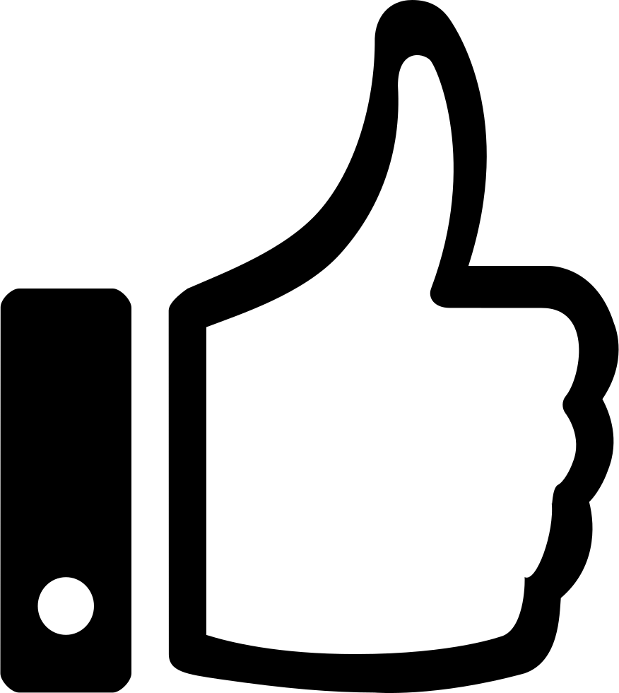 Like Icon Png Clipart (876x980), Png Download