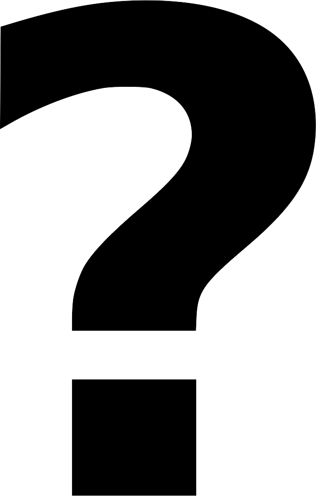 Clear Background Question Marks Transparent Clipart (649x1017), Png Download