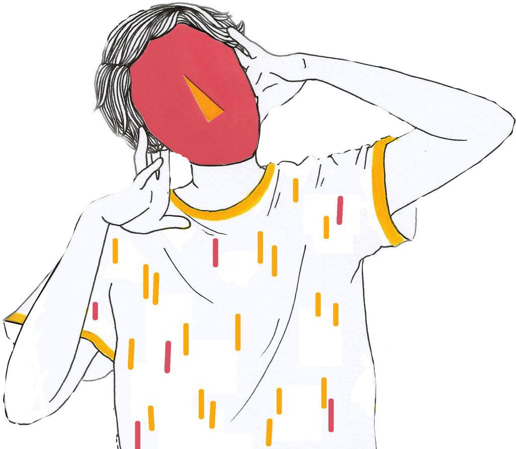 Aesthetic Tumblr Art Clipart (1026x893), Png Download