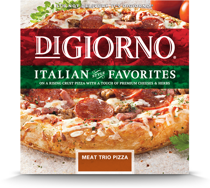 Digiorno Triple Meat Pizza Clipart (750x640), Png Download