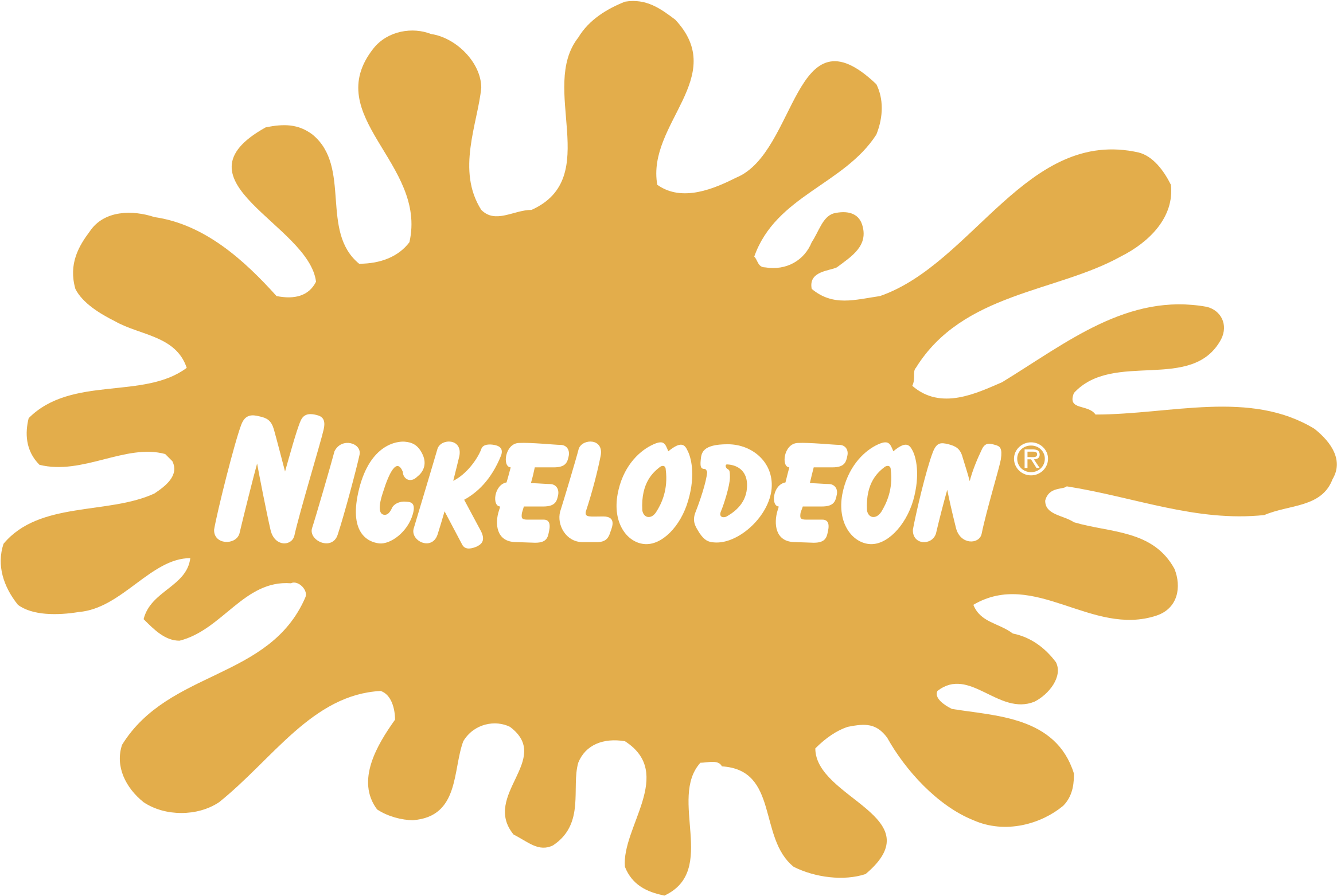 Nickelodeon Logo Png Transparent - Nickelodeon Clipart (2400x2400), Png Download