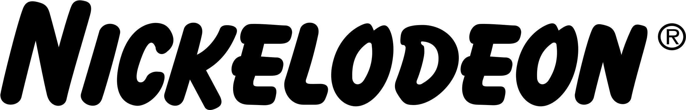 Nickelodeon Logo Black And White - Graphics Clipart (2400x2400), Png Download
