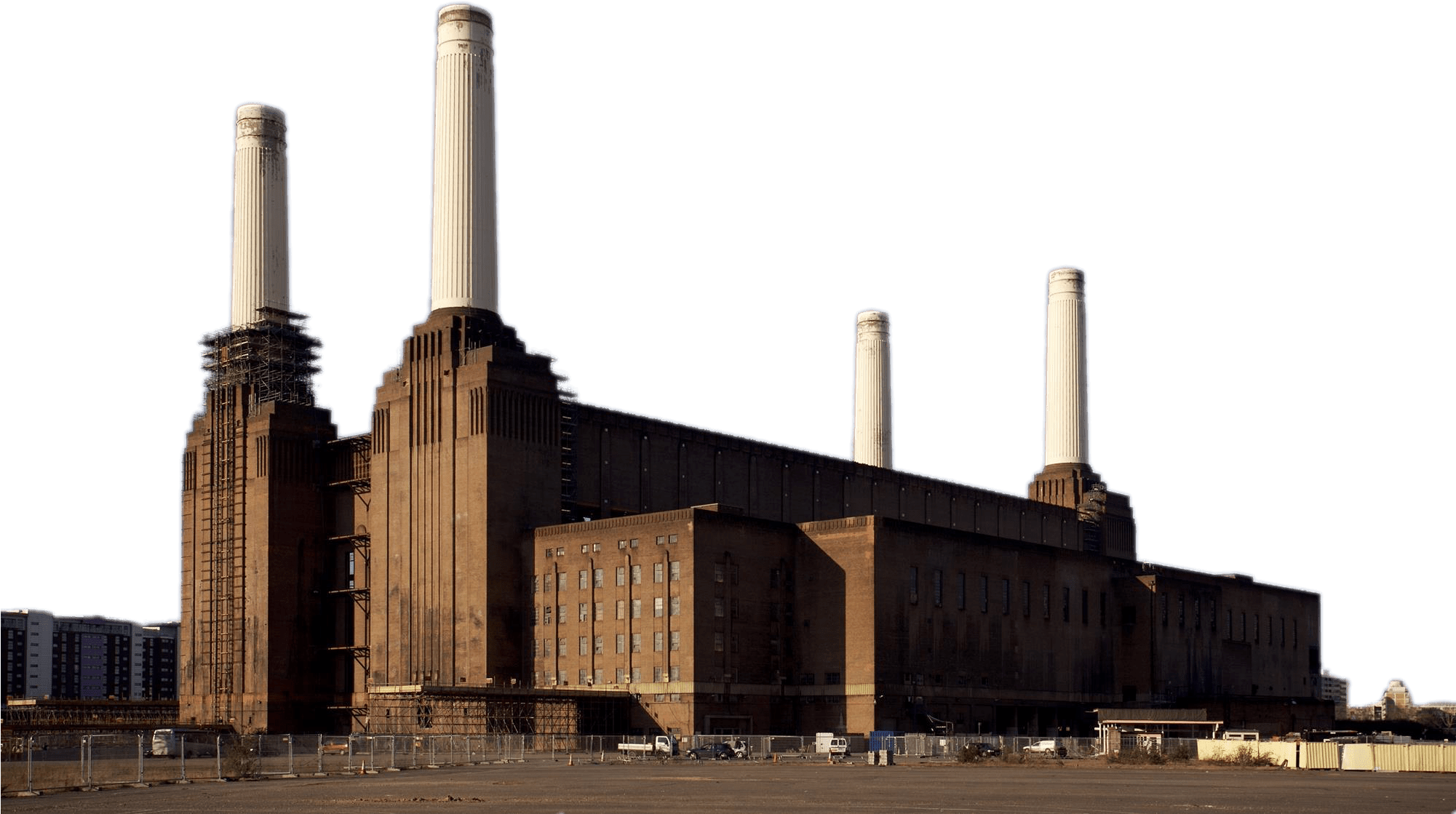 Factory Png - Battersea Power Station Clipart (2000x1330), Png Download