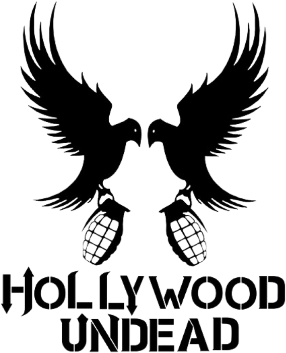 Hollywood Undead Logo Hollywood Undead Png Transparent - Hollywood Undead Dove And Grenade Clipart (700x700), Png Download