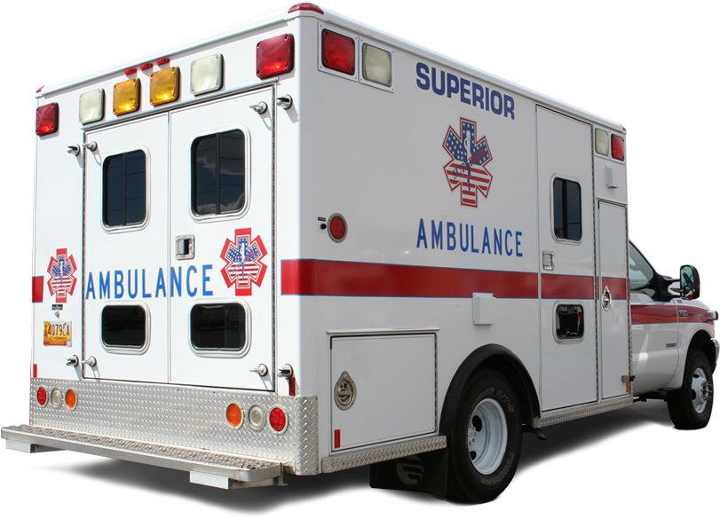 Ambulance Cropped Clipart (1080x612), Png Download