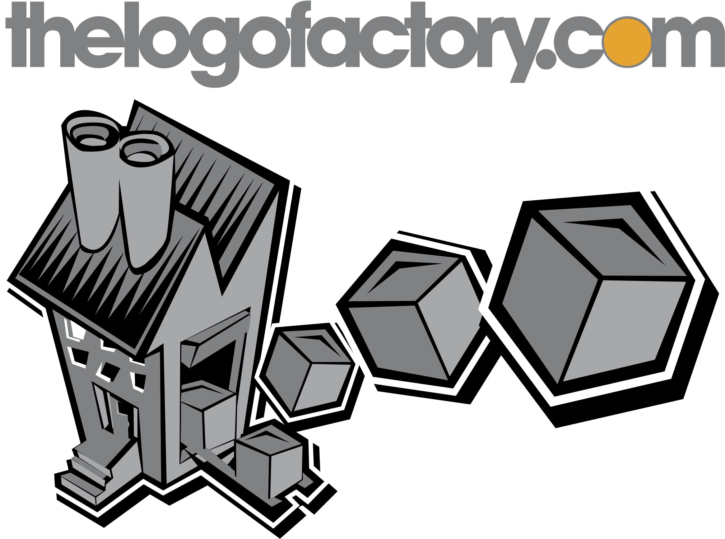 The Logo Factory Logo Png Transparent - Factory Clipart (2400x2400), Png Download