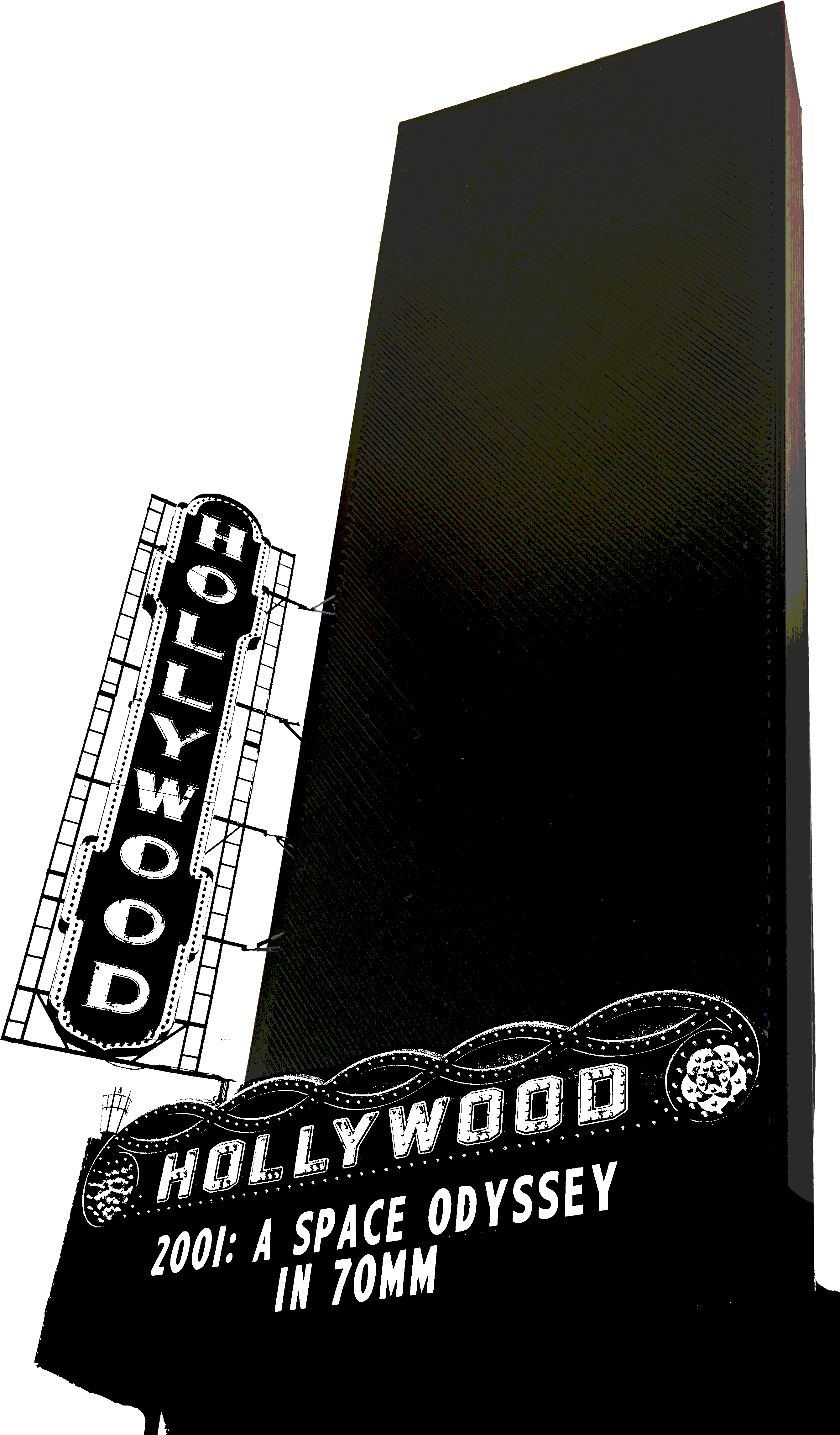 2001 Poster Main - Hollywood Theatre Clipart (3300x5100), Png Download