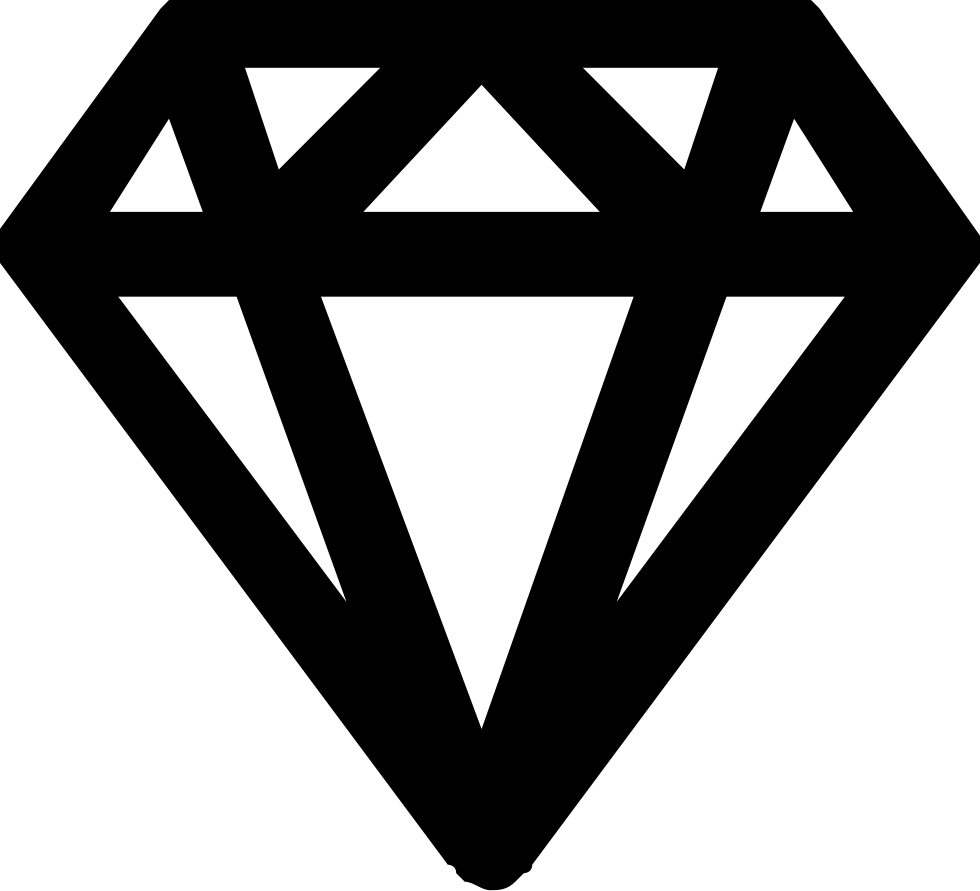 Png File Svg - Gem Icon Clipart (980x891), Png Download