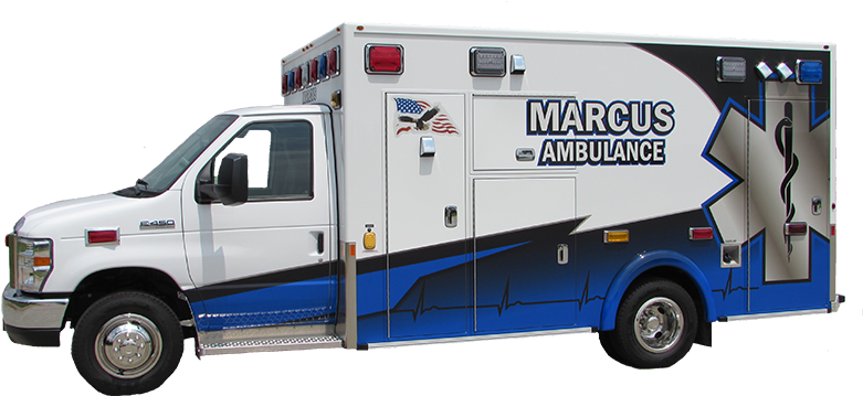 Demers Mx 151 Ambulance - Ford E-series Clipart (800x412), Png Download