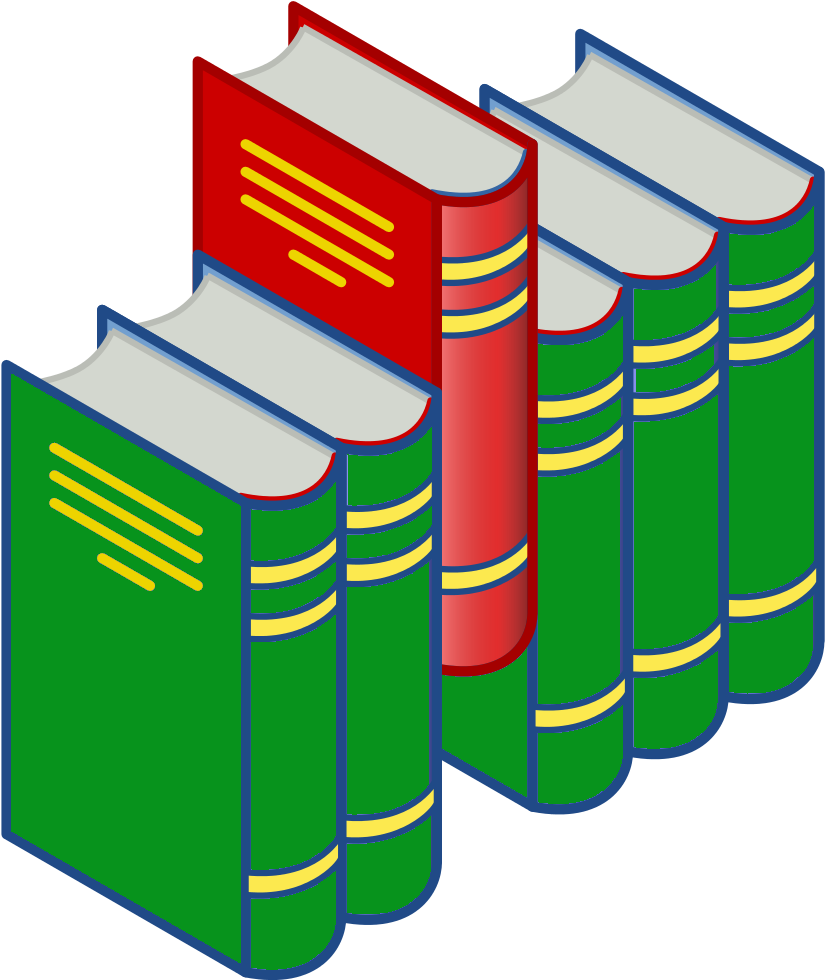 Bookshelf Icon - Bookshelf Logo Png Clipart (1024x1024), Png Download