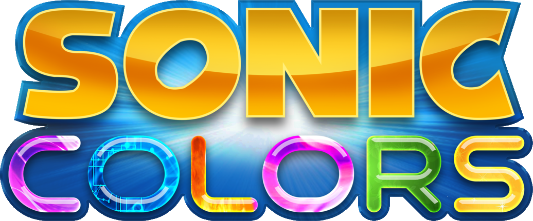 Sonic Colors - Sonic Colors Logo Png Clipart (1036x431), Png Download