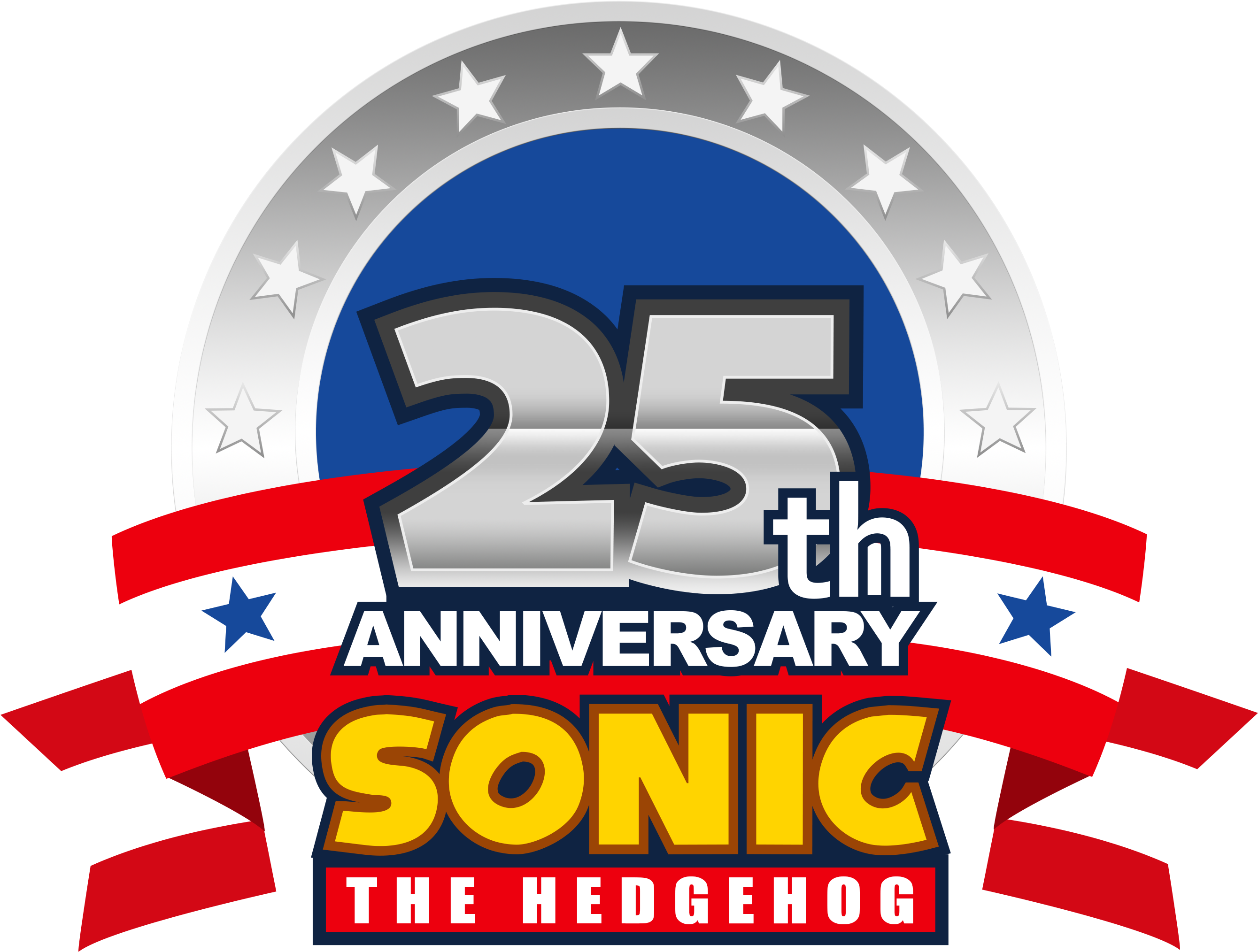 Anniversary Sonic - Graphic Design Clipart (2960x2741), Png Download
