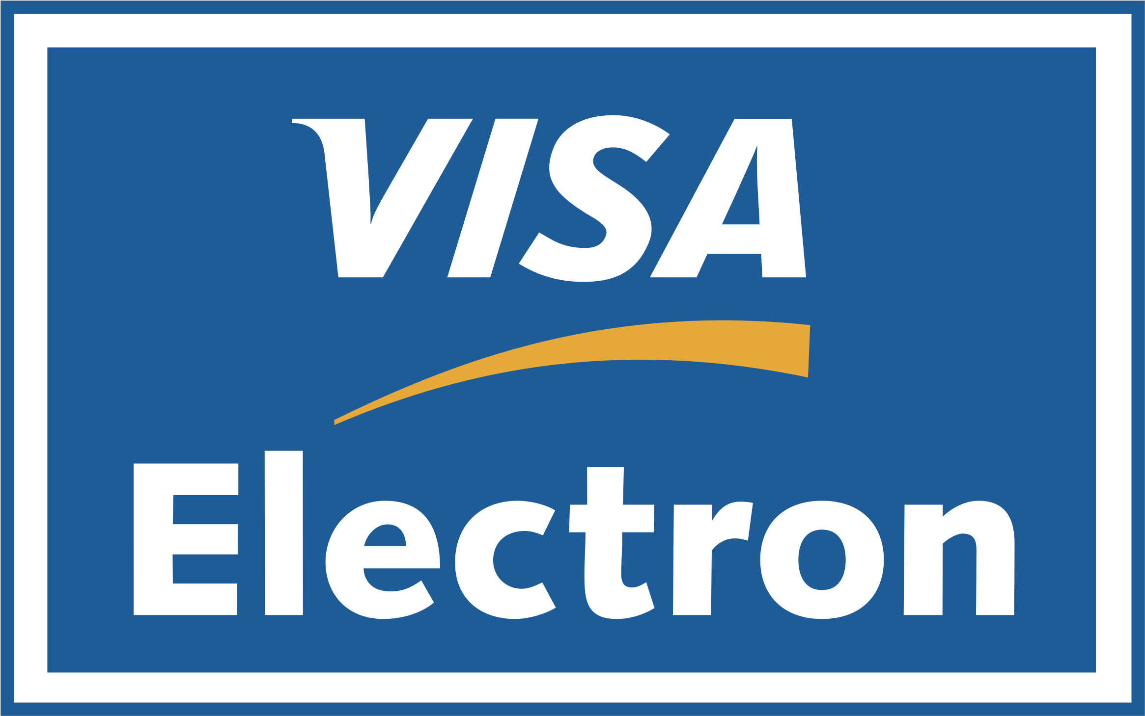 Visa Electron Logo Png Transparent - Visa Electron Logo Vector Clipart (2400x2400), Png Download