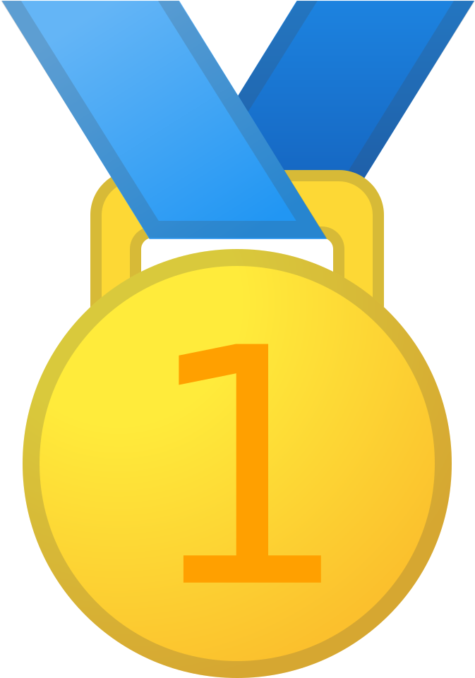 1st Place Medal Icon - 1st Place Medal Png Clipart (1024x1024), Png Download