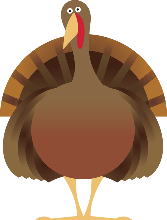 Free Turkey Clipart Png - Turkey Transparent Png (569x750), Png Download