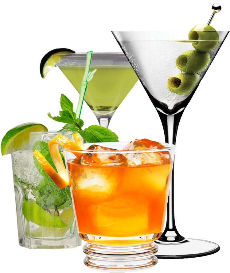 We Also Provide Top Shelf Inclusion Of Several Of Your - Transparent Cocktail Drinks Png Clipart (849x923), Png Download