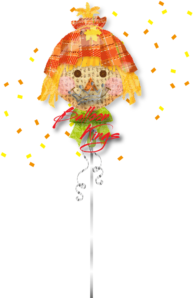 Happy Scarecrow - Illustration Clipart (1068x1280), Png Download