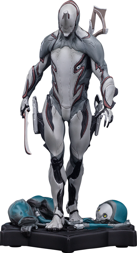 Limited Edition Excalibur Statue The Official Warframe - Warframe Excalibur Collectors Statue Clipart (474x876), Png Download