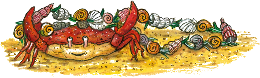 The Scarecrow's Wedding Is A Fabulous Love Story, With - Scarecrows Wedding Crab Clipart (960x330), Png Download