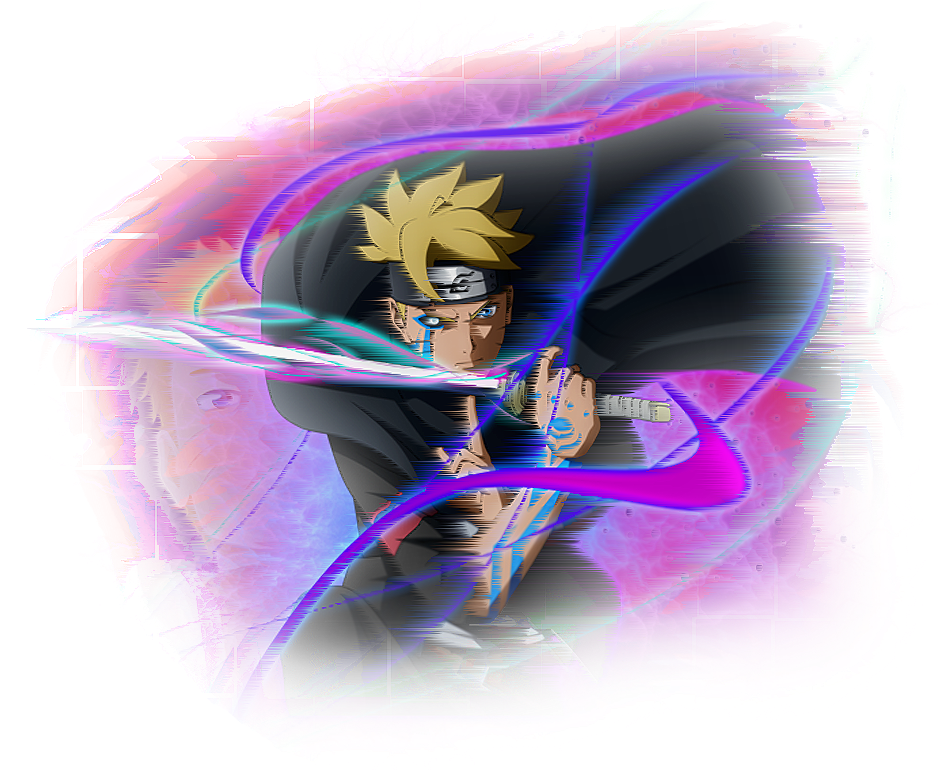 Fluff6* Adult Boruto Fan-made Card Art - Cartoon Clipart (1024x819), Png Download