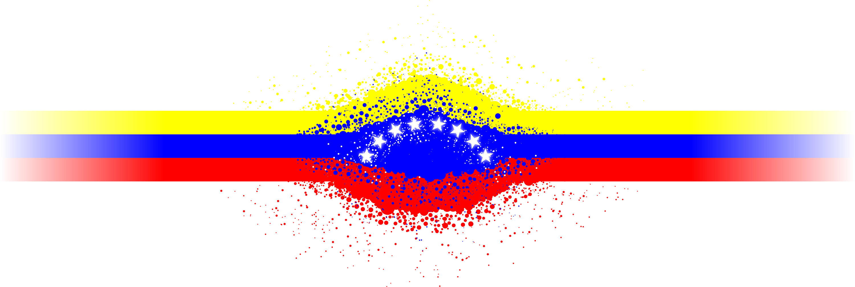 3000 X 1007 6 - Franja De La Bandera De Venezuela Clipart (3000x1007), Png Download