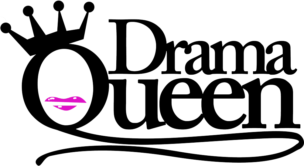 Queen Band Logo Png Download - Drama Queen Png Clipart (1001x547), Png Download