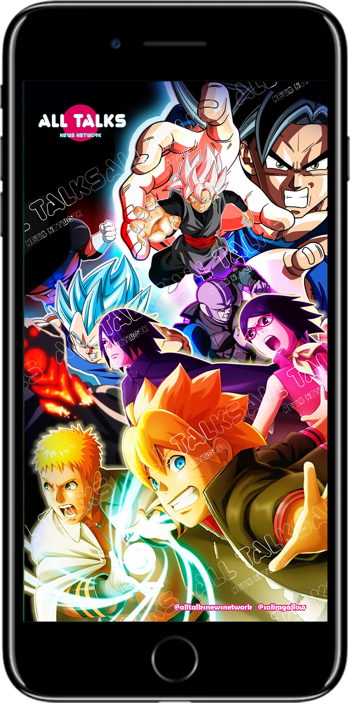 All Talks News Network - Mobile Phone Clipart (2292x2583), Png Download