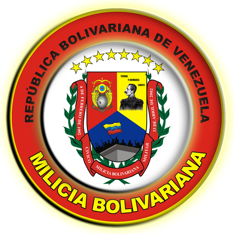 National Bolivarian Militia Of Venezuela - Milicia Bolivariana Clipart (760x760), Png Download