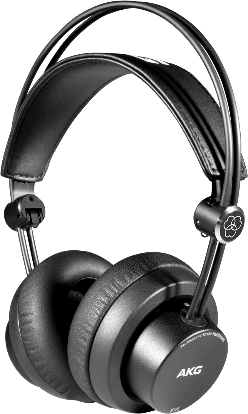 Studio & Dj Headphones Akg K175 Clipart Large Size Png Image PikPng