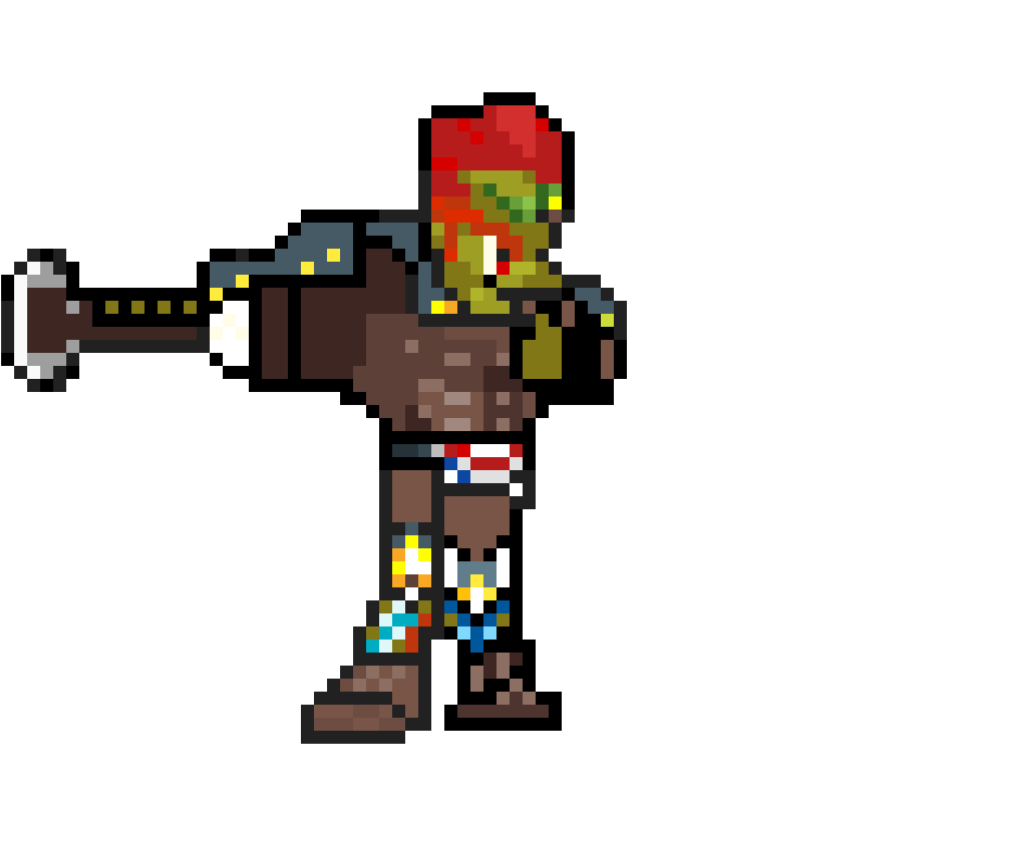 Mage Ganondorf - Cartoon Clipart (1200x1200), Png Download