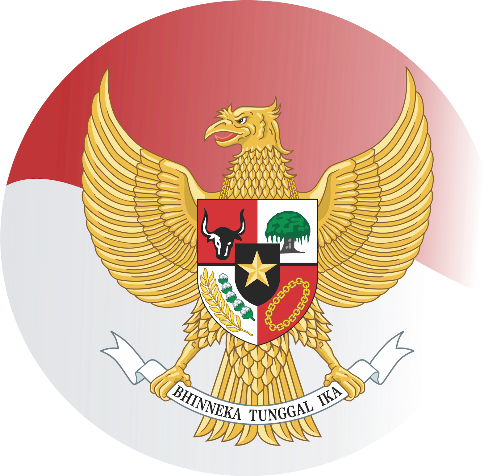 Statement At The United Nations Security Council Meeting - Garuda Pancasila Clipart (1600x1544), Png Download