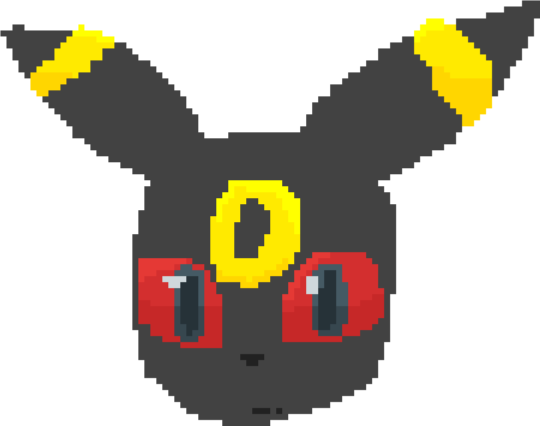 Umbreon - Illustration Clipart (1200x1200), Png Download