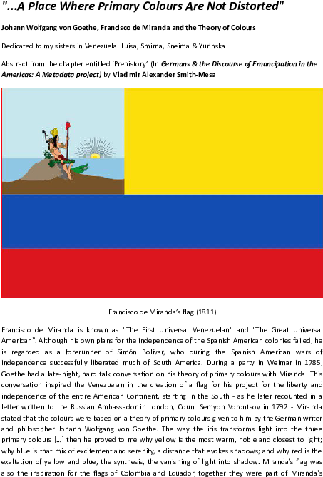 Docx - " - - Bandera De Venezuela De 1811 Clipart (595x842), Png Download