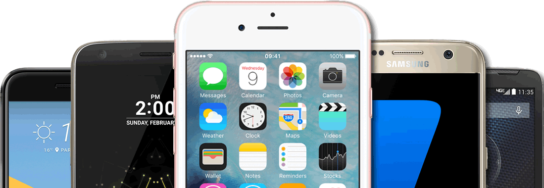 Curso De Manutenção De Celular - Smartphone Repair Clipart (1024x354), Png Download