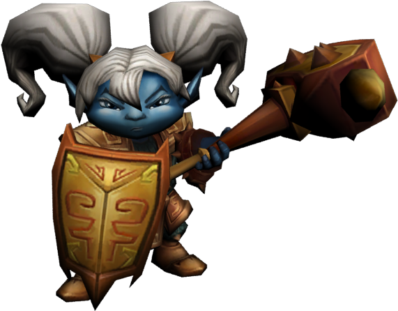 Poppy Lol Png - Poppy League Of Legends Model Clipart (640x480), Png Download