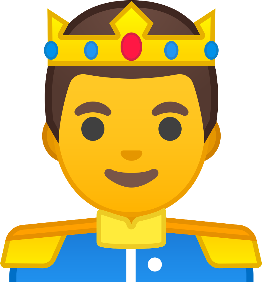 Emoji Principe Png , Png Download - Emoji Principe Clipart (893x961), Png Download
