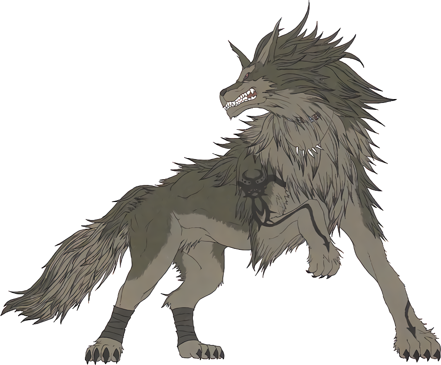 Fire Emblem Radiant Dawn Wolf Clipart (903x748), Png Download