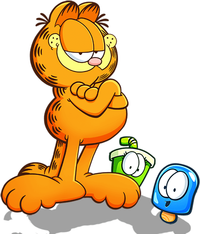 Garfield , Png Download - Free Garfield Clipart (660x772), Png Download