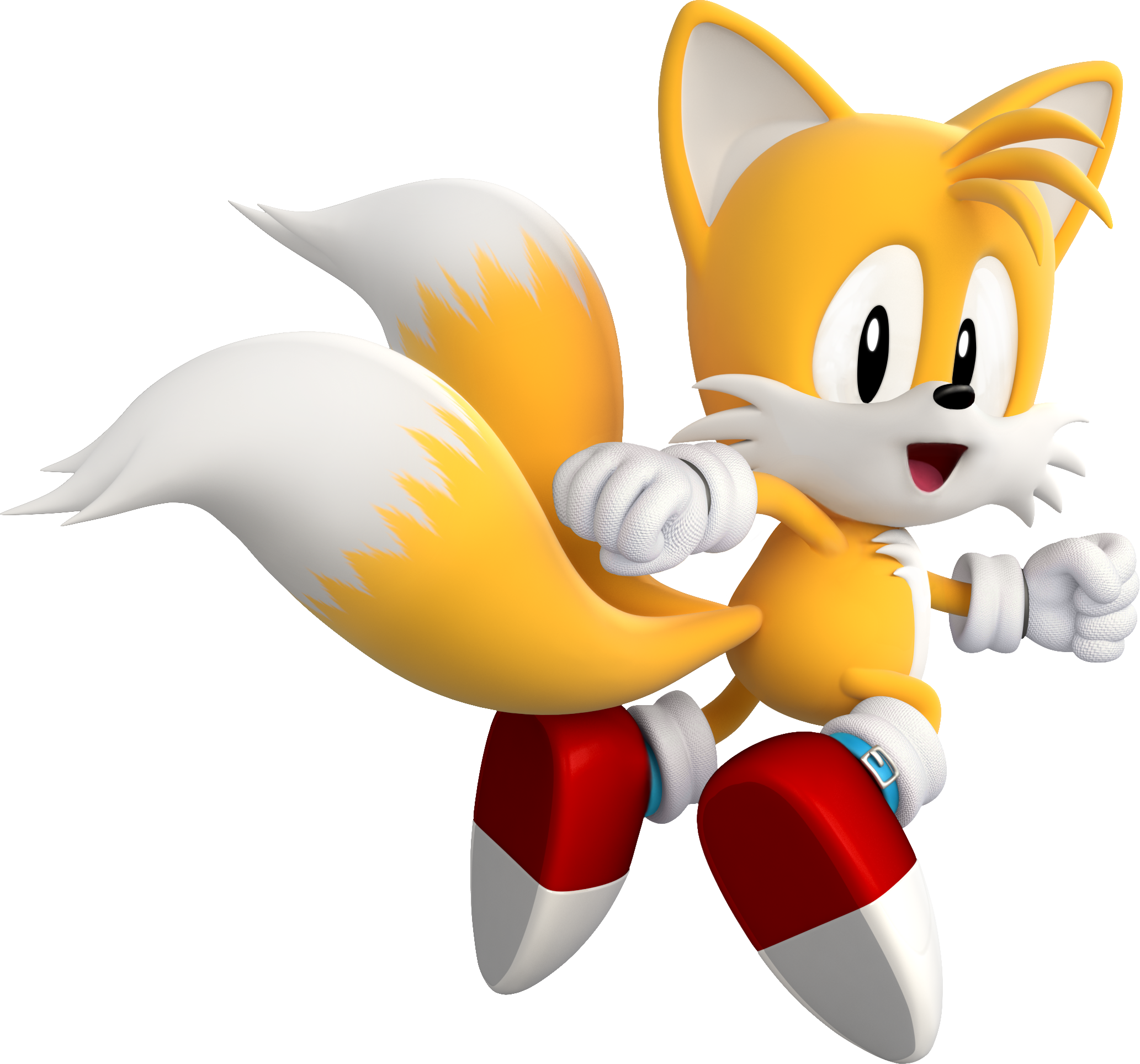 Sg Classic Tails - Tails Sonic Generations Clipart (2065x1927), Png Download