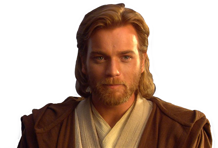 Ewan Mcgregor Star Wars Episode 2 Clipart (704x480), Png Download