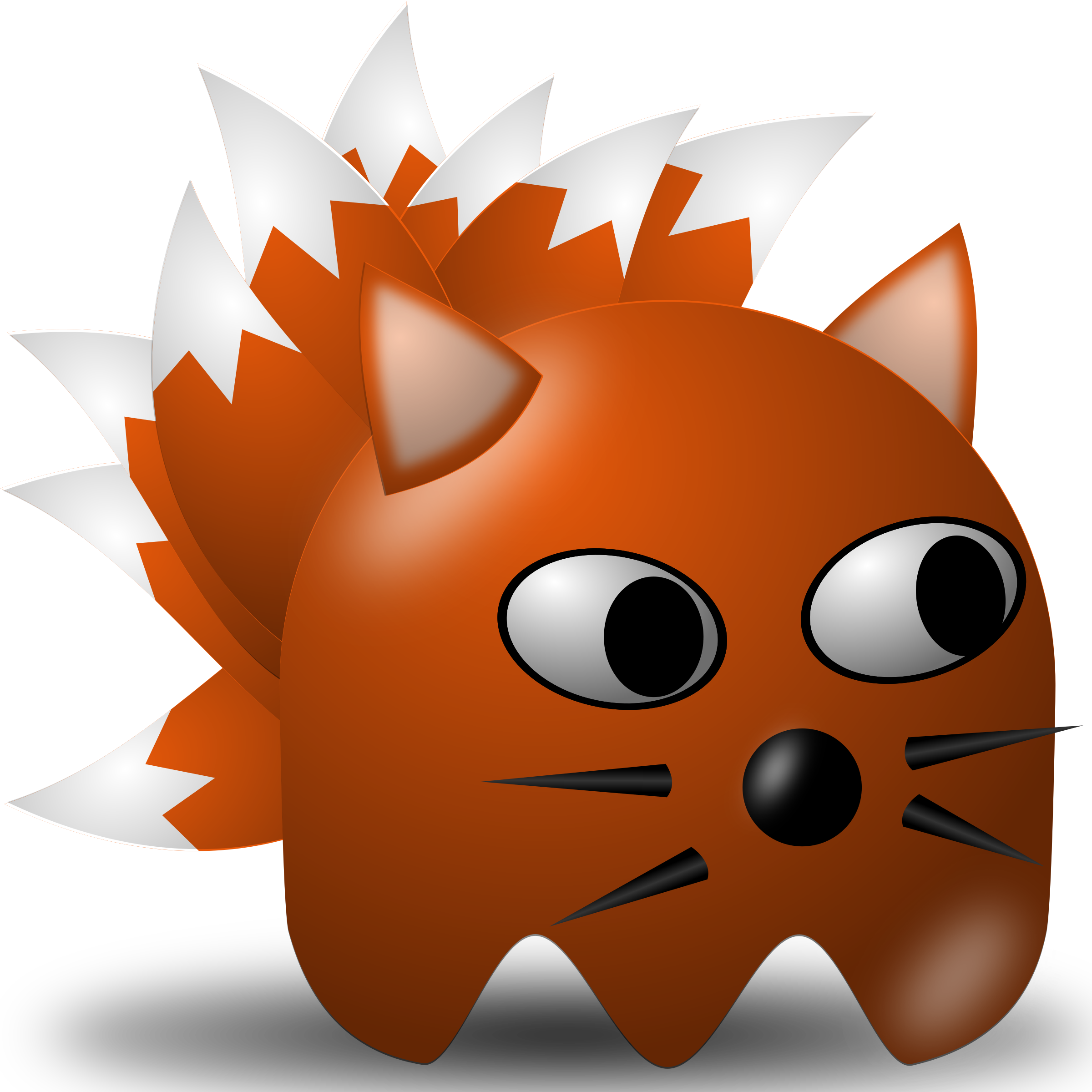 Kyubi 9 Tails Png Clipart (900x900), Png Download