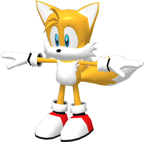 Sonic Heroes Tails , Png Download - Cartoon Clipart (604x596), Png Download
